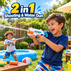 Magic 2 in 1 Shooting & Water Gun (648-31)