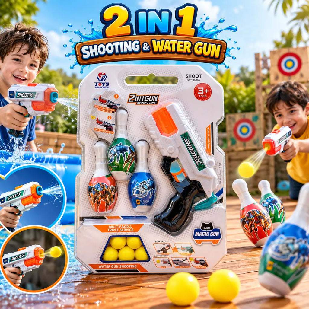 Magic 2 in 1 Shooting & Water Gun (648-31)