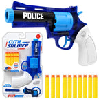 Soldier 2 in 1 Soft Darts and water shooting Gun (Random Color) (648-38)