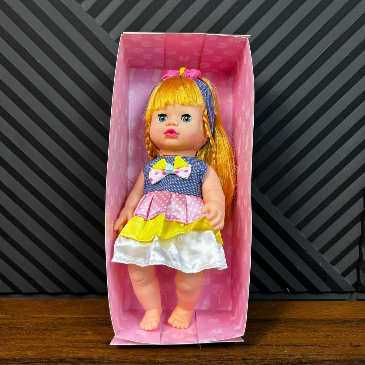 Baby Doll Happy Every Day with Feeding Bottle & Music (8933A)