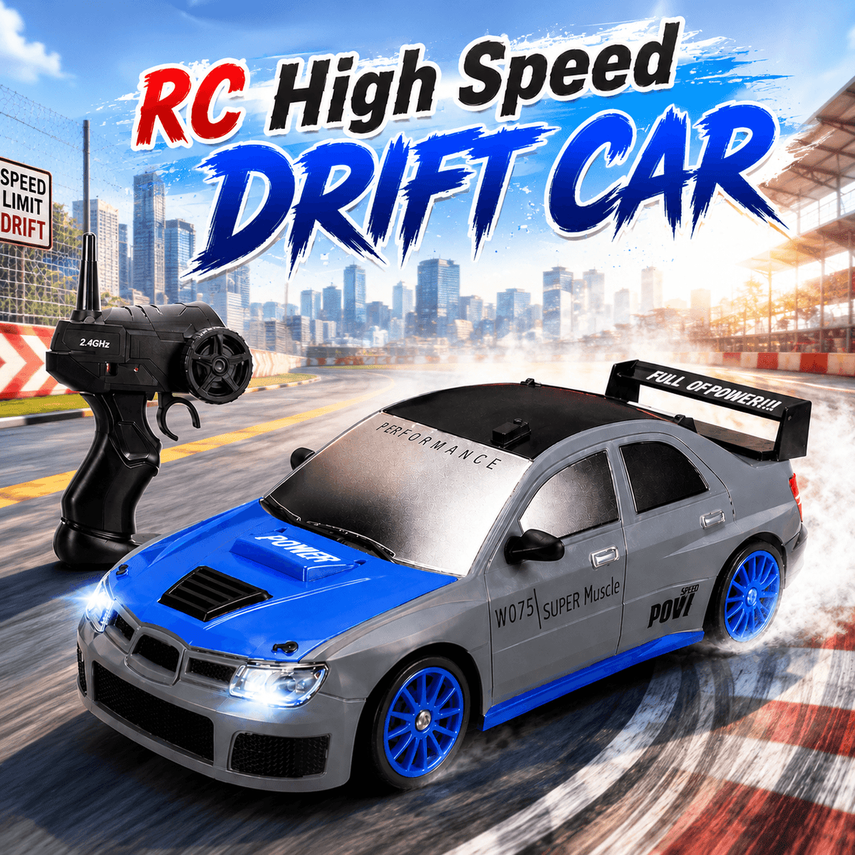RC High Speed Drift Car For Kids & Adult (SC24A06-1)
