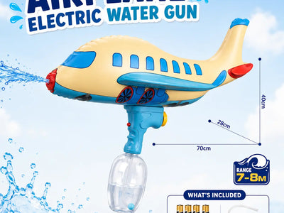 Airplane Electric Water Gun Toy for Kids (X55C)