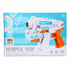 Automatic Bubble Machine Gun with Lights & Music (999S-24)