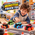 Friction Powered Monster Truck Toy for Kids (666-19E)