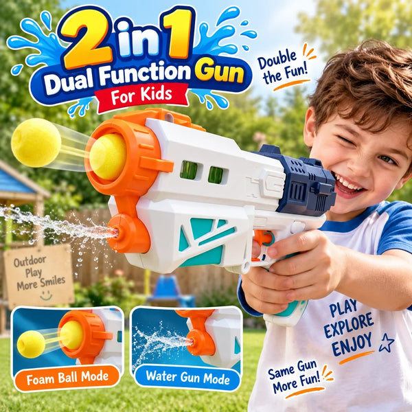 2 in 1 Dual Function Gun For Kids (648-28)