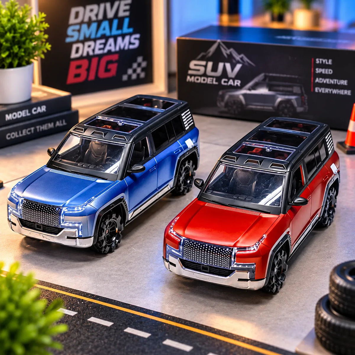 RC MOKA U8 EV SUV Electric Car 1:12 Scale