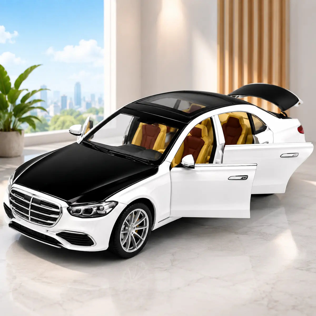 1:22 RC Spray Diecast Mercedes Model Car (Random Color | HCL-3813)