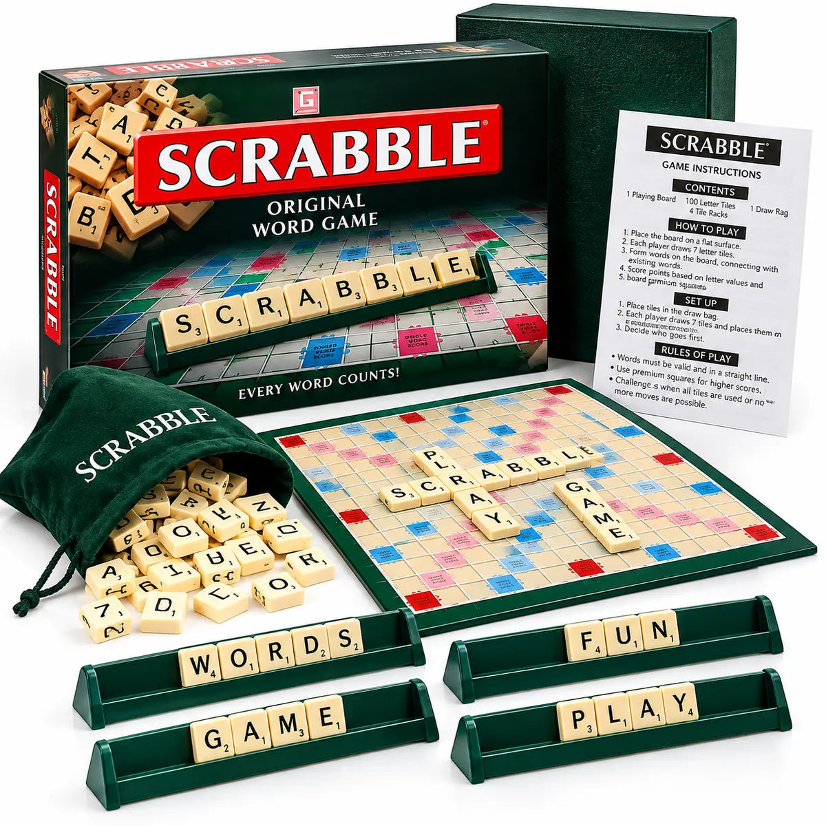 Scrabble Crossword Board Game (1444)