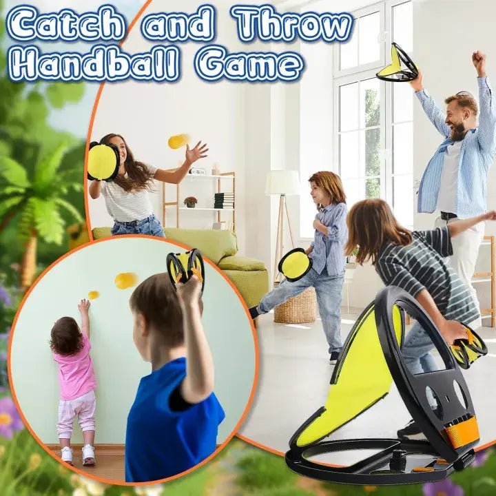 Catch & Throw Ball Game | Indoor n Outdoor Family Time Game (Pack of 2)