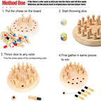 Wooden Memory Chess Matching Game (2025-42)