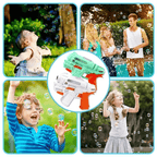 Automatic Bubble Machine Gun with Lights & Music (999S-24)