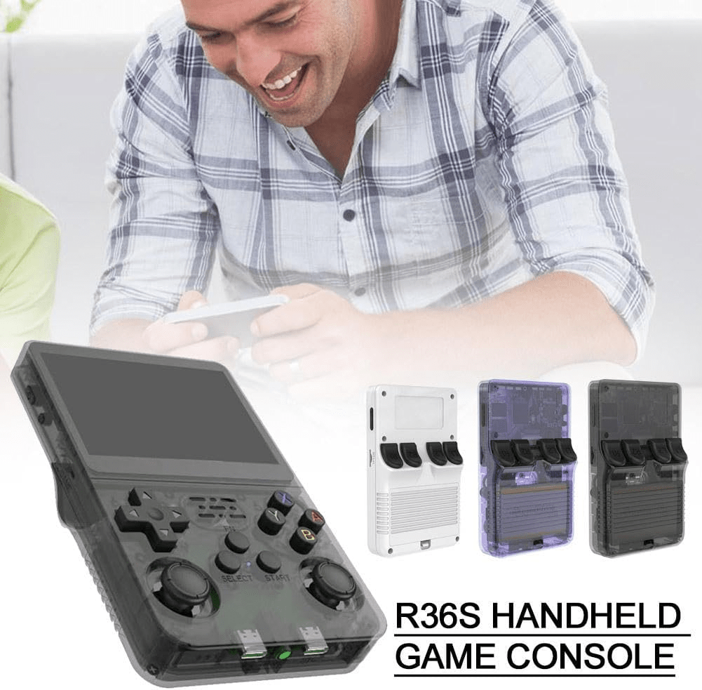 R36S Retro Handheld Gaming Console For Kids & Adults (R36S)