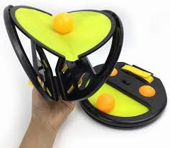 Catch & Throw Ball Game | Indoor n Outdoor Family Time Game (Pack of 2)