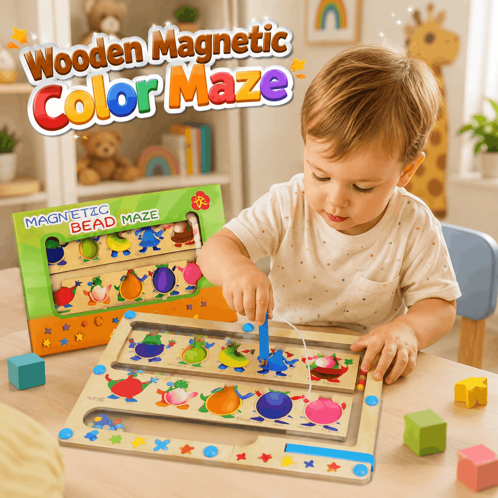 3 in 1 Wooden Learning & Active Play Toy Bundle (ME-041/BTE-005C/2025-24)